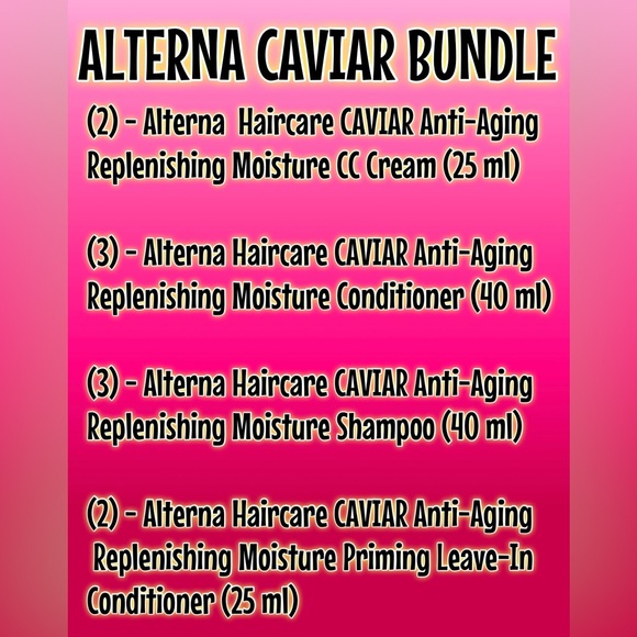 ALTERNA CAVIAR BUNDLE - Picture 2 of 5